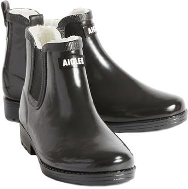 Aigle Femme Carville Fur 2, Noir Black, 38 EU