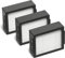 Lot de 4 filtres de rechange compatibles avec iRobot Roomba e, i & j Series E5, E6, i3, i3+, i4, i4+, i5, i5+, i6, i6+, i7, i7+, i8, i8+ Plus, robots aspirateurs