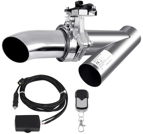Kit sistema di valvole di scarico con silenziatore elettrico 3 76 mm