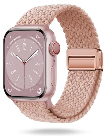 Casual Loop för Apple-modeller, Apple Watch 7 (41mm), Nylon tyg