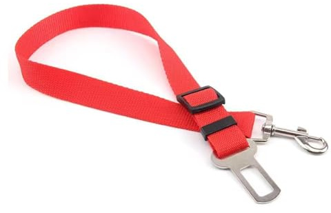1 Pezzi Cane Cintura di Sicurezza, Guinzaglio Cane Auto per Cani/Gatti, Guinzaglio Regolabile in Nylon con Gancio per Il Massimo Comfort – Cani Grandi e Picco