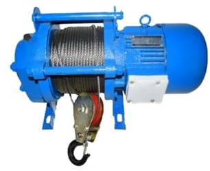 Argano elettrico for paranco da costruzione tipo KCD 1500 kg 2000 kg