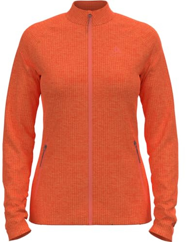 ODLO Fleecejacke Damen Tencia I Midlayer I Langarm Wandershirt