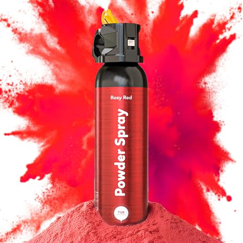 Red Smoke Bomb Powder Spray Fire Extinguisher, Biodegradable, Outdoor Use