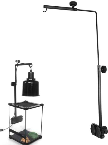 Amphibien Heizlampe Halter für Amphibien Halterung für Sauglampe für