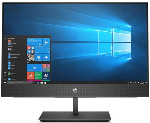HP Desktop-PC ALL-In-One Pro One 440 G5, Bildschirm 23,8 Zoll Full HD, Prozessor i5 – 9500T, RAM 16 GB, SSD 512 GB, Win 11 Pro (generalüberholt)