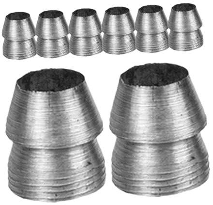 Hemobllo 8 Piezas De Cuñas para Herramientas De Jardinería Cuñas Cónicas para Martillo Cuñas De Metal para Martillo Cuñas De Acero Cuñas para Martillo Cuñas para Divisores De Troncos