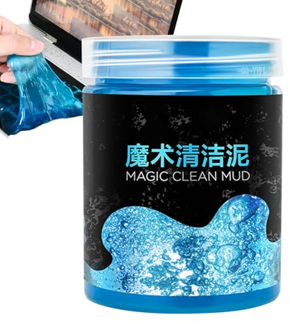 Gel de limpieza de teclado, gel suave para limpieza de coche, 200 g, multiusos, fácil de usar, para el cuidado de la piel, interior, convertible, cuidado, mantenimiento diario, parabrisas de