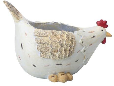 Wezalget Vaso per Piante da Esterno | Vasi in Resina per Interni con Foro di Drenaggio per Ortaggi - Contenitore Multifunzionale per Piante per Camera da Letto Giardino Davanzale Balcone