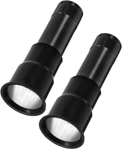 ifundom Lampe de Mirage pour Incubation Œufs Retourneur Automatique, Alliage D'aluminium, LED Haute Luminosité, Portable, Lot de 2 pour Élevage de Volailles
