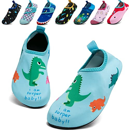 Water Shoes for Kids Girls Boys Toddler Beach Shoes Aqua Socks for Pool Swimming Shoes Non Slip Quick Dry Barefoot Skin Outdoor