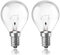 Caldarax 2 Stück Backofenlampe E14 G45 230V, Bis 300°C Hitzebeständiges, 2700K Warmweiß Backofen Birne, 77MM * 45MM, Dimmbar Globe Klar Lampen, Backofen Glühbirne E14 für Ofen, Lava Lampe