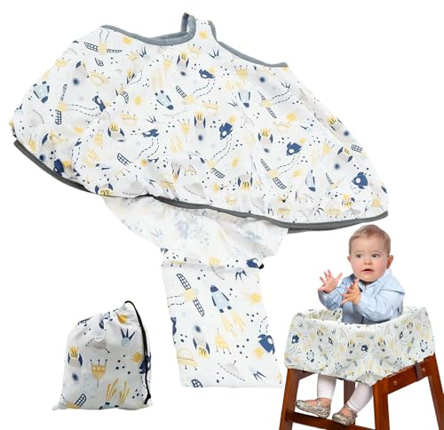 Housse De Chariot Pour Bébé Coussin de siège doux pliable et portable | Assise pour bébé Pour Chaise Haute Poussette Divertissement Garçons Et Filles