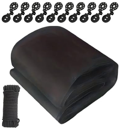 Rete Da Giardino A Maglia 12 Pezzi Protezione Traspirante Con Clip