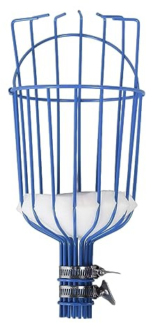 aqxreight Cesta Recolector de Frutas Herramienta Recolector de Frutas Multifuncional Desmontable Accesorio para de para Tubería de 3 Cm de Diámetro Azul Use Las Características de Las de la (Blue)