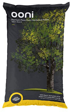 Ooni Wood Pellets Pizza Ovens - Premium hardwood pellets (10kg of pizza oven pellets)