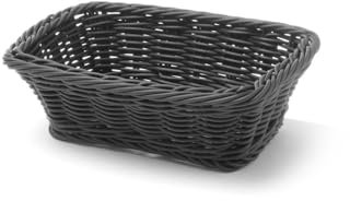 HENDI Corbeille à pain - Noir - 190x130x(H)60 mm