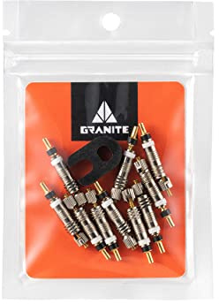 Granite Presta Valve Core Pack (10 pc)