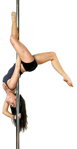 Barra Pole Dance Barra de baile en barra para el hogar, barra de baile portátil giratoria y estática, barra de stripper para mujeres de talla grande resistente para dormitorio, apartamento, club, eje