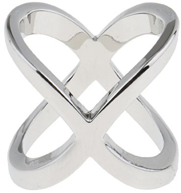Pinces à Echarpe Foulard Boucle Anneaux Clip Femme Elégant , Argent