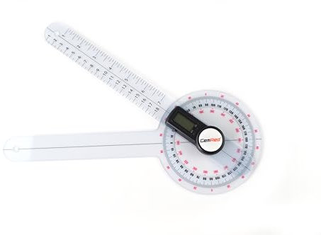 GemRed - Rilevatore angolare digitale, 82311-00, Goniometro ortopedico digitale, 30 cm