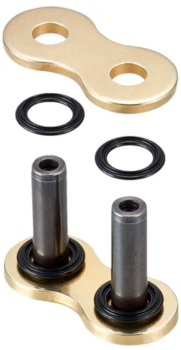 DID Unisex-Adult 530VX3GB N Kettenschloss, Gold & Schwarz, One Size