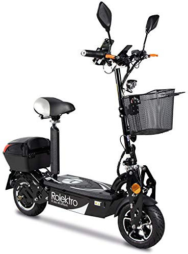 Rolektro E-Joy 45 Elektromoped mit Lithium Akku 45km/h E-Moped 1000Watt Radnabenmotor EU-Zulassung