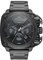Diesel Herrenuhr Bamf, Chronographenwerk, 56 mm Gehäuse aus Gunmetal Edelstahl mit Edelstahlarmband, DZ7449