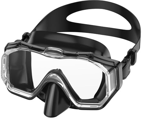 WSTOO Swim Goggles with Nose Cover for Ages 5-12, Youth, Adults, Unisex