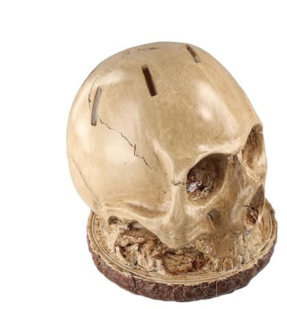 Bloque de cuchillos de calavera, múltiples ranuras para cuchillos de
