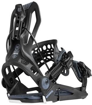Nidecker Flow Fenix Fusion Speed Entry Bindings, Black, Large