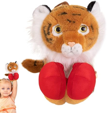 Giocattoli di pupazzi a Mano - caratteri Animali in Peluche, Figure di apprendimento interattive per I Bambini | Racconto educativo Imposta pupazzi di Gioco di fantasia Dolce,