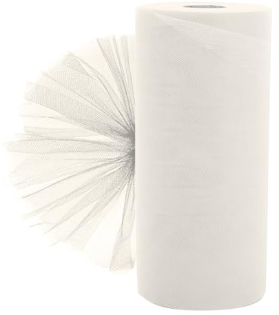 Beige tylltyg 30 cm x 92 m penbinmall tyllrullar tyll dekorativt tyg dekorband transparent stol dekoration bordslöpare tyllnät tyllband nät dekoration tyger för bröllop fest gåvor hantverk