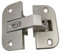 2pcs Adjustable Concealed Corner Cabinet Hinges Stainless Steel Door Hinges for Door Replacement Rusts Proof Cabinet