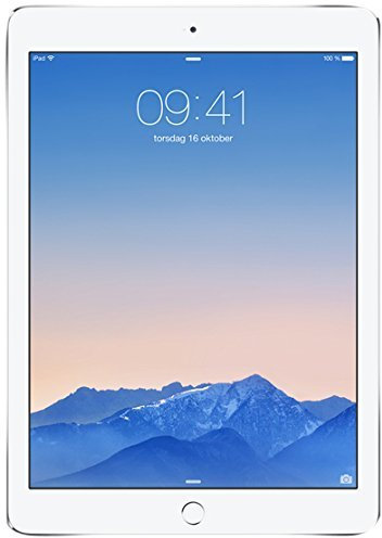 2014 Apple iPad Air 2 (9.7-inch, WiFi, 128GB) - Silver (Renewed)