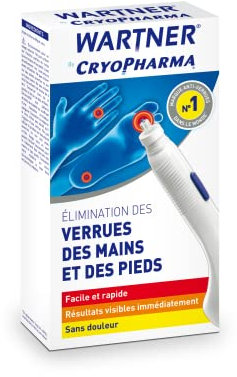 Cryopharma Wartner Elimination of Hands and Feet Warts