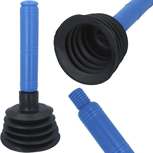 Abfluss Pömpel Toilette ∅ 105 mm | Saugglocke für Bad & Küche Rohrreiniger Abflussreiniger Dusche Waschbecken | Toiletten Reiniger Cleaning Block WC Abflussfee Cleaner Nützliche Dinge