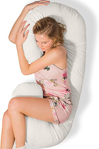 Traumreiter Seitenschläferkissen in C-Form I Lumbardo Schwangerschaftskissen I Schwanger Seitenschläfer Kissen (ohne Bezug)