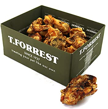 T.Forrest British Mini Roasted Bones for Dogs - 15 Pack - 100% Natural Treats, Long Lasting & Grain Free