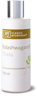 Classic Ayurveda - Balashwagandha Thaila - Körper-Massageöl - 100 ml - Traditionelles ayurvedisches Massageöl mit Kräutern