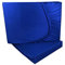Doppelpack Microfaser Spannbetttuch/Spannbettlaken Royal Blau 90x200-100x200 cm - Rundumgummi (royal, 90-100x200 cm)