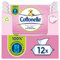 Cottonelle Feuchtes Toilettenpapier, Sensitive Pflegend - Parfümfrei, Biologisch Abbaubar, Plastikfrei, Wiederverschließbar, Vorteilspack, 12 x 42 Feuchttücher