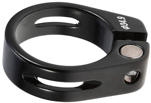 Collier de Selle de Vélo 34,9 mm, Collier de Tige de Selle de Vélo en Alliage D'aluminium Tige de Selle de Vélo pour la Plupart des Vélos de Route (34,9 mm noir)