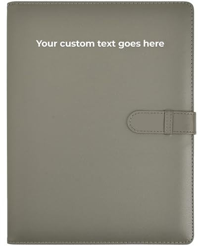 Arpan Dossier de présentation A4 avec texte personnalisé – Fichier de documents, livret de portefeuille, classeur, certificat de naissance et de remise de diplôme A4, livre de présentation