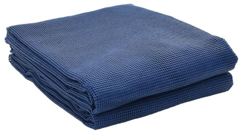 vidaXL Tältmatta blå 3x3 m