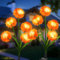 Olycism Decoration Jardin Exterieur 2 Pièces 600mAh Lampe Solaire Exterieur Jardin Imperméable à l'eau étanche à la poussière S'applique à Patio Terrasse étang camping Lumière chaude