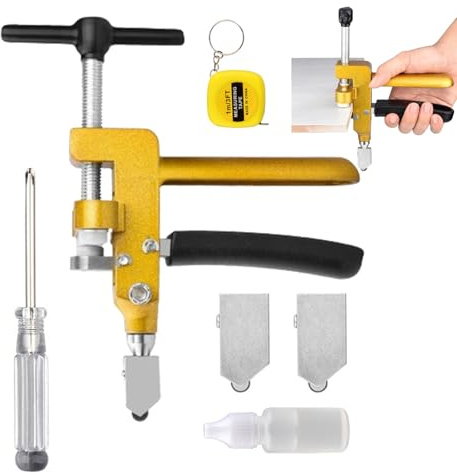 Utensile per tagliapiastrelle a mano, pinza a mosaico 2 in 1, per progetti fai da te e fai da te