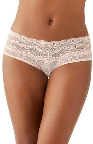 b.tempt'd Women's Lace Kiss Hipster Panty, Rose Smoke, S