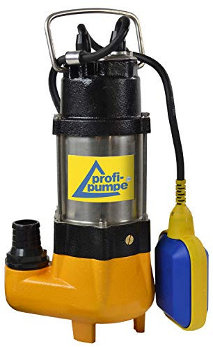 AMUR TAUCHPUMPE SCHMUTZWASSERPUMPE ABWASSERPUMPE BAUPUMPE DRAINAGEPUMPE FÄKALIENPUMPE SCHMUTZWASSERTAUCHPUMPE – Bewährtes Vortex-Prinzip – Robuste und zuverlässige Pumpe mit SCHWIMMERSCHALTER (180W)