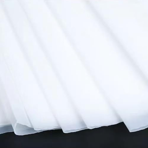 Rotolo di rete in nylon bianco di alta qualità - Larghezza 2 m, materiale filtrante fine da 80-350 mesh for vernice, produzione di birra e altro - 1 pezzo(300mesh*2m)